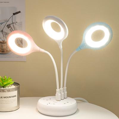 Bezpośrednia wtyczka USB Przenośna lampa Lampka nocna w akademiku Ochrona oczu Studium studenckie Lampka nocna do czytania