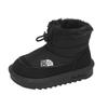 Children Snow Boots Girls Warm Plush Snow Boots Boys Toe Protection Non-slip Soft Sole Infant Boots Size 15-26
