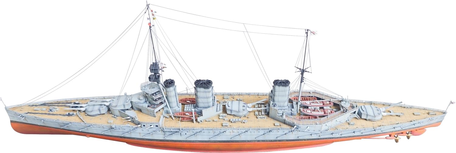 

Triumph Model 1/700 British Battlecruiser HMS Lion 1914/1916 2-in-1 Full Hull Resin Kit TRFM70011FH