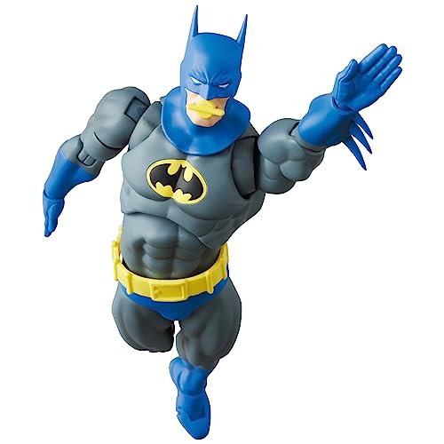 MEDICOM TOY MAFEX No. 215 KNIGHT CRUSADER BATMAN Action Figure, approximately 160mm tall, non-scale, pre-painted