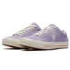 Converse One Star series Comfortable Low-top Canvas Shoes Unisex Lilac Color
