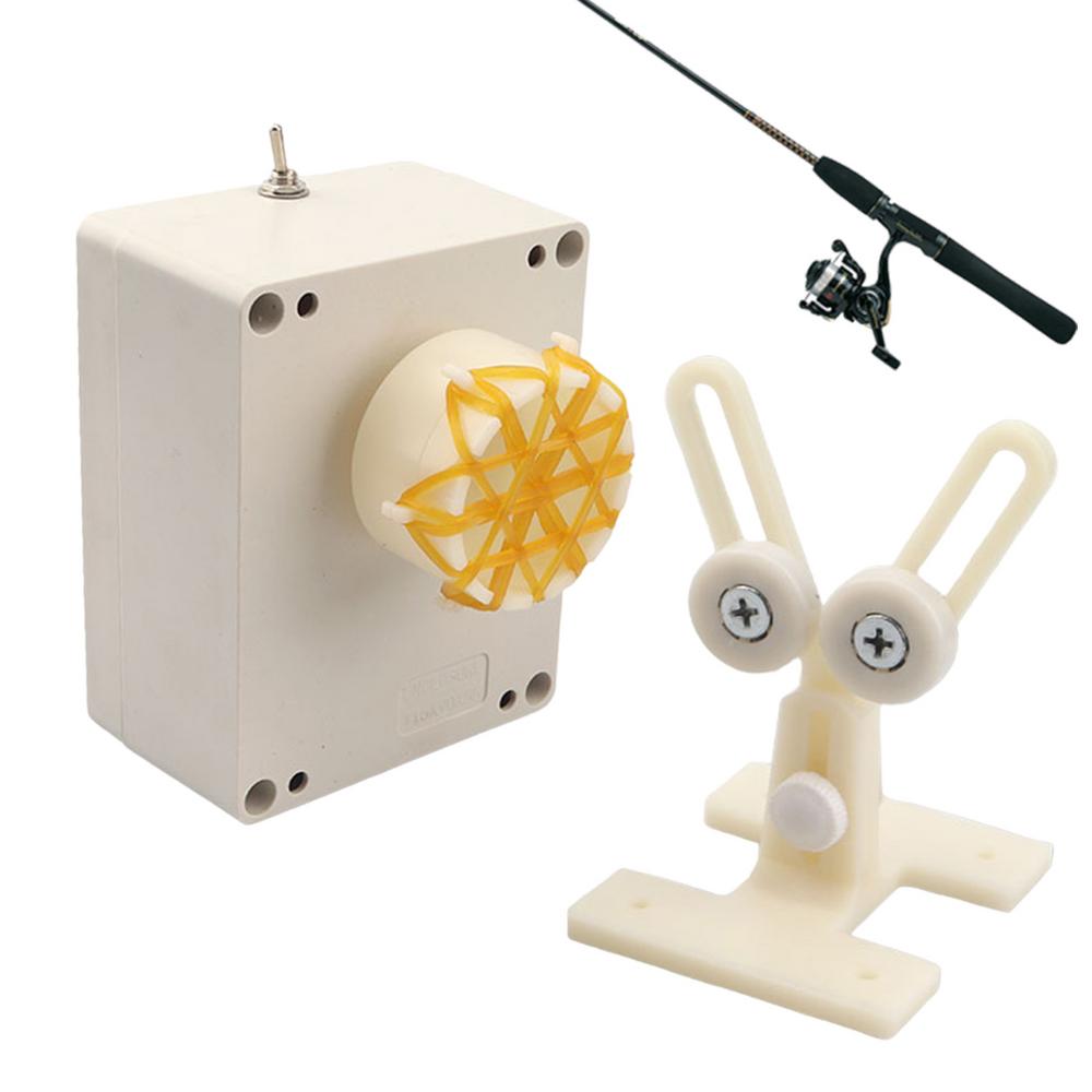 Fishing Rod Epoxy Glue Machine Professional Lure Fishing Rod Winding Machine 0-40 Rpm DIY Fishing Rod Building Kit For Fishing