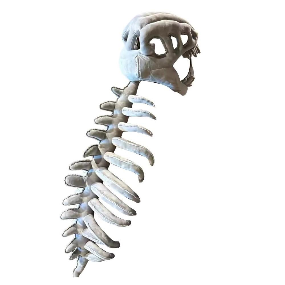 Stuffed Plush Dinosaur Skeleton Costume Costume Props Dinosaur Skeleton Outfit Holiday Masquerade