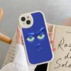 3D Funny Face Phone Case For IPhone 16 15 14 13 12 11 Pro Max Plus Leather Cover