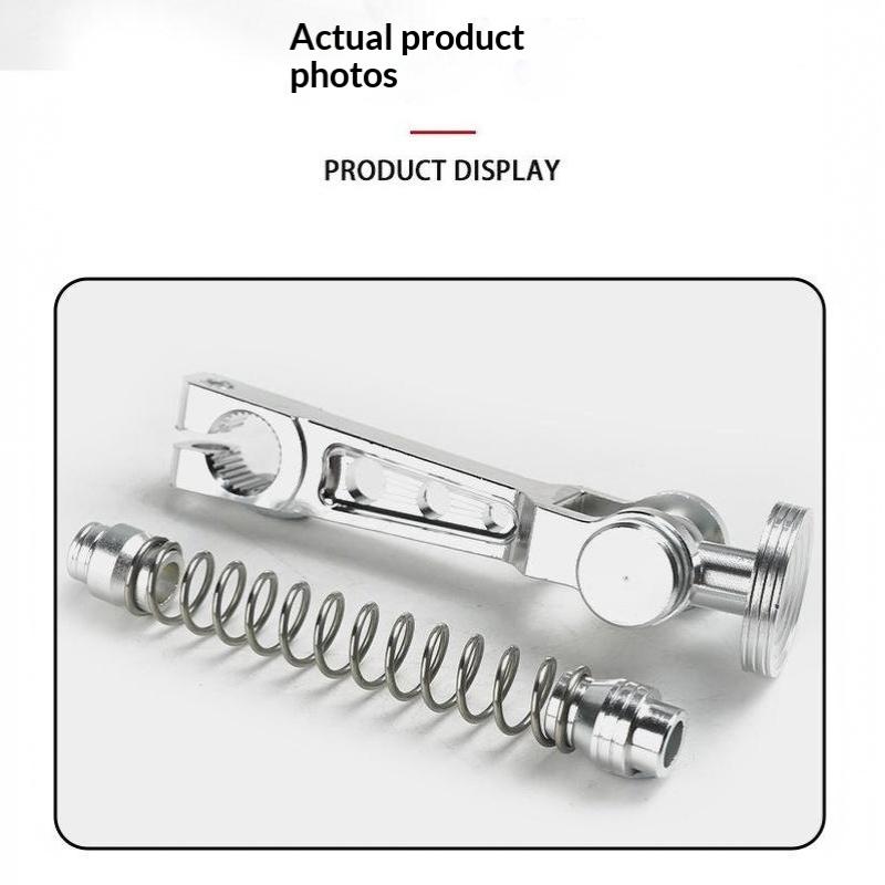 New 1Set Motorbike Accessories Cnc Brake Arm Kit With Spring Alloy Universal Modified Motorcycle Rocker Arm Bracket