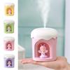 Household Mini Cute Humidifier Creative Cute Girl Air Humidifier  Bedroom Ornament