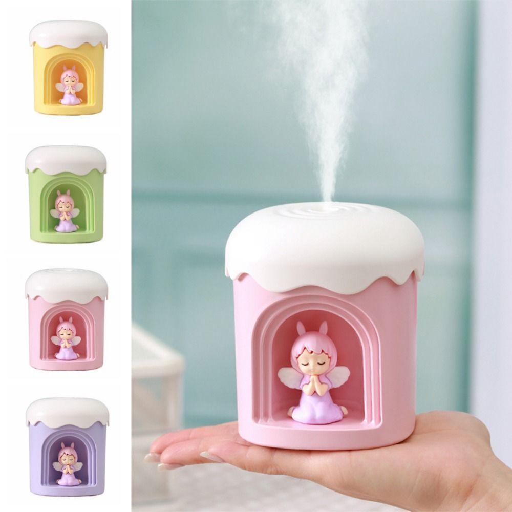 Household Mini Cute Humidifier Creative Cute Girl Air Humidifier  Desktop Decoration