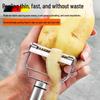 Stainless Steel Double-Headed Multi-Peeler for Fruits and Potatoes