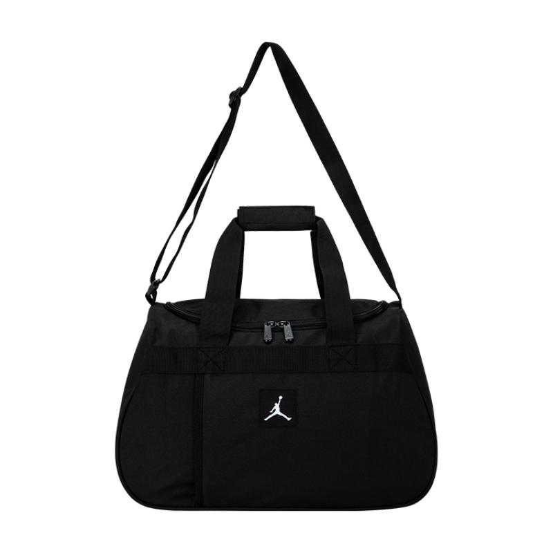 

Jordan Polyester Vintage Floral Pattern Travel Bag Luggage Bag Gym Bag Medium Size Unisex Jet Black Jordan JD2413009AD-001