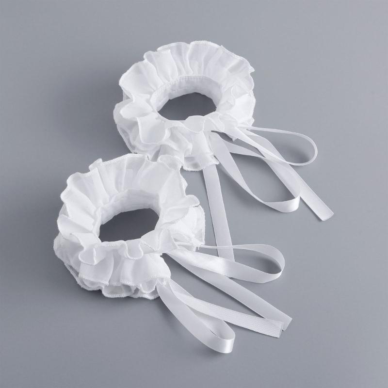 Elegant Arm Cuffs Comfortable Elastic Bowknot Wrist Cuffs Sleeves For Outfit Enhancer Women Armwear Decorative Accessory