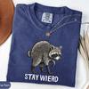Jimothy Waschbär T-Shirt, Stay Weird Comfort Colors Tee, Seattle Kurzschwanzwaschbär, Virales Meme Top, Tierliebhaber Geschenk