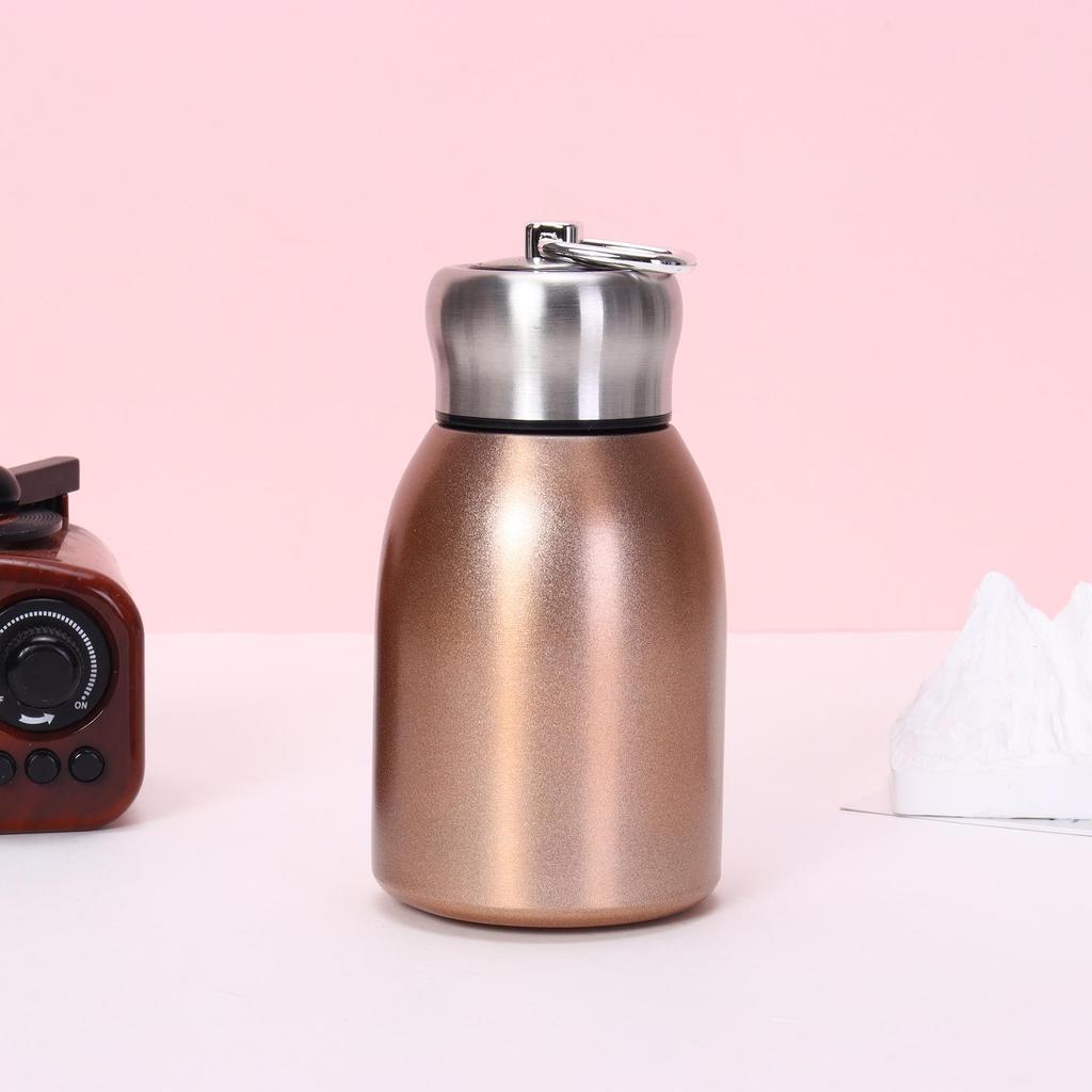 Stainless Steel Insulated Mini Travel Cup - Chinese Style, Portable Pocket Size