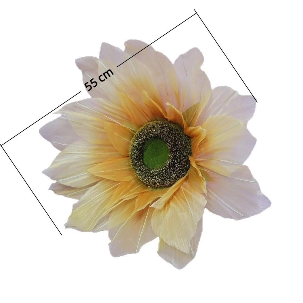 New 45/55cm Artificial Sunflower Giant Window Display Simulation Sun Flower Fake Flower Background Props
