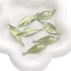 1-2pcs/bag Alloy Green Leaf Series Pendant DIY Bracelet Necklace Earrings Jewelry Accessories