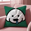 Meme Cute Puppy Memes Cushion Cover MultiScene Pillow Cover for Home  Car  Reversible Soft  Durable for Daily Use