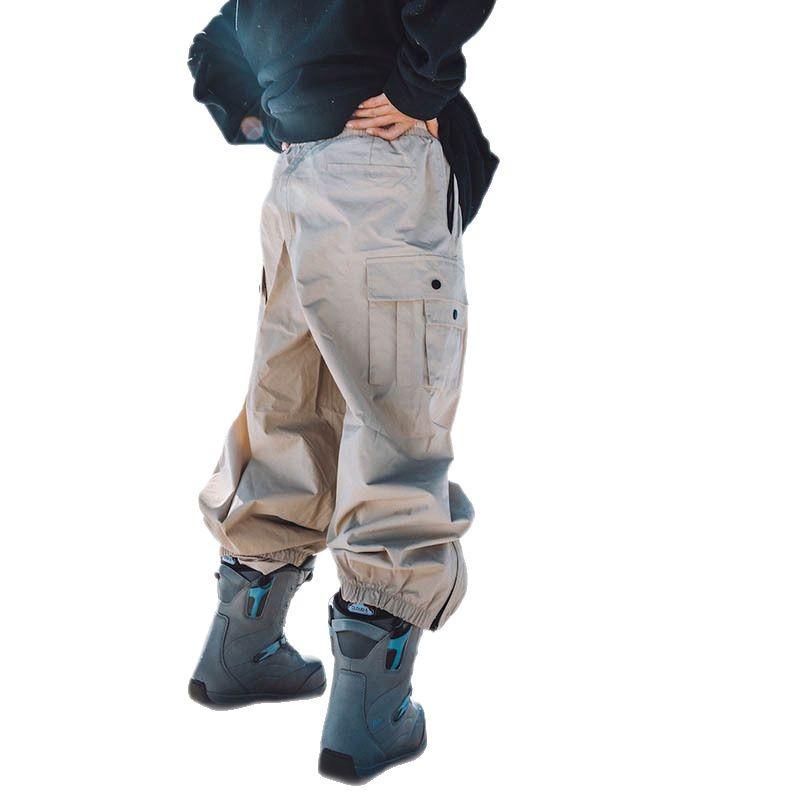 Pantaloni de schi unisex Ice Degree 2025: Costum de zăpadă cald, rezistent la apă, rezistent la vânt, rezistent la frig, rezistent la uzură pentru cupluri