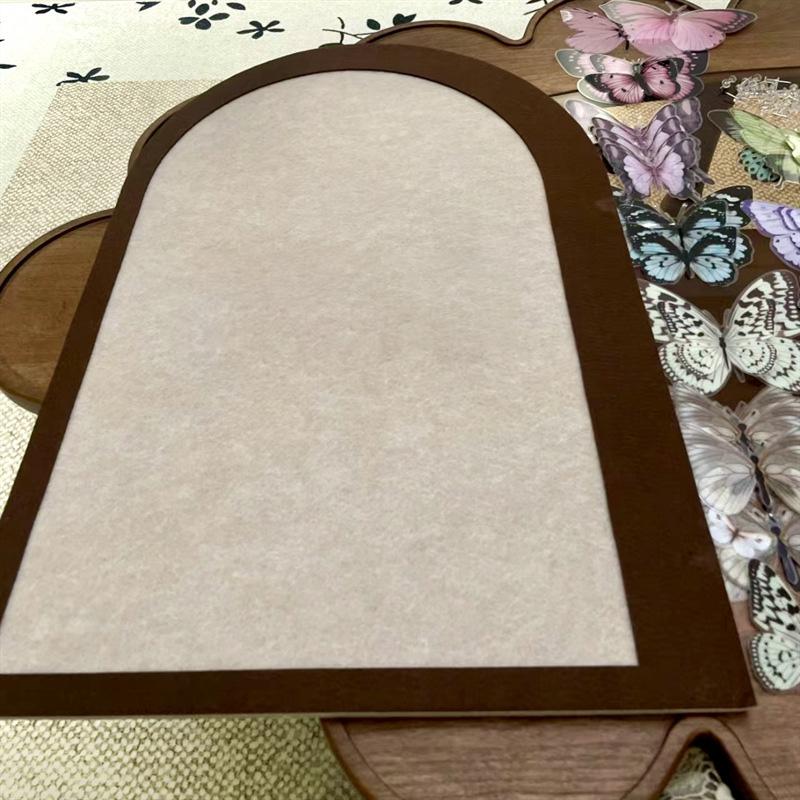 1 шт. DIY войлочные наклейки на стену в европейском стиле арка фото домашний декор 30 * 40 — фото 6