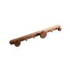 Creative Solid Wood Bathroom Coat Hook Towel Hook Black Walnut Row Hook Toilet Porch Door Back Wall Mounted Coat Hat Hooks