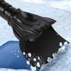 Snow Brush And Ice Scraper Removable Compact Ice Scraper Remover Multifunctional Brush For Parking Trucks Morning Driveway