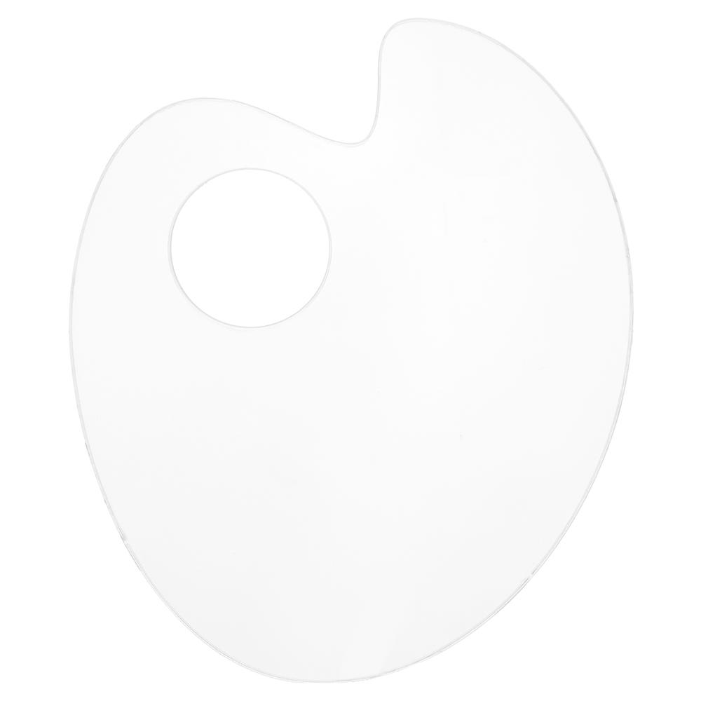 

Acrylic Butterfly Square Oval Makeup Palette Spatula Liquid Foundation Eye Shadow Mixing Cream Pigments Cosmetic Beauty Tools