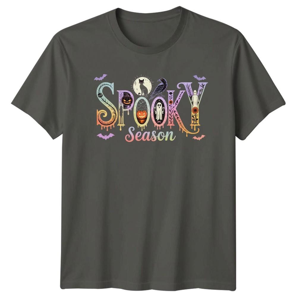 Spooky Season Halloween Holidays Unisexs TShirt Unisexs Tee Graphic Unisex S