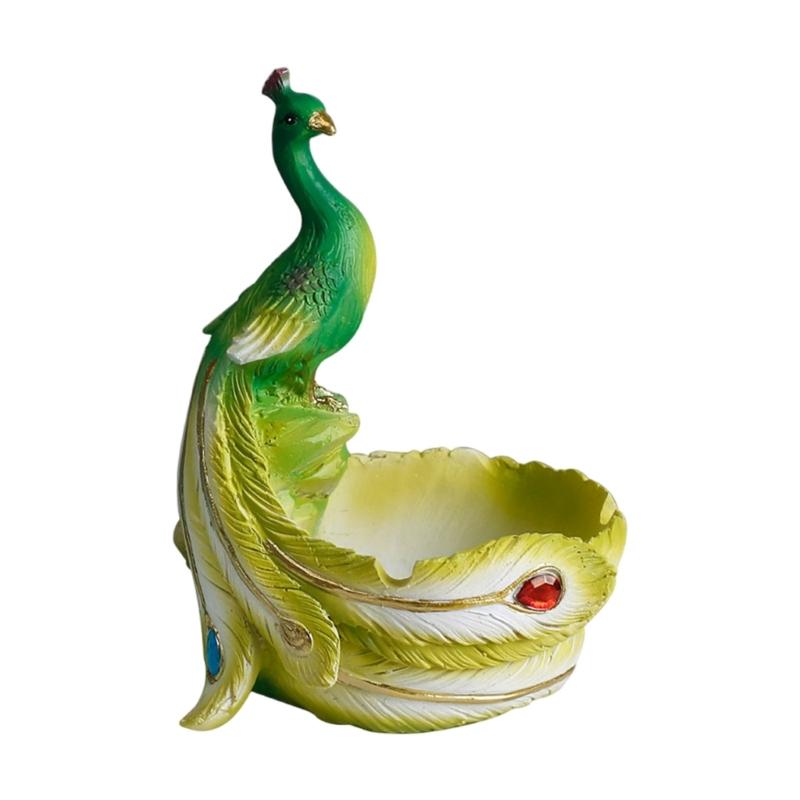 Ceramic Fleshy Plant Pot Peafowl Shape Cartoon Ceramic Fleshy Plant Cactuses Flower Planter Home Desk Gardening Accessories