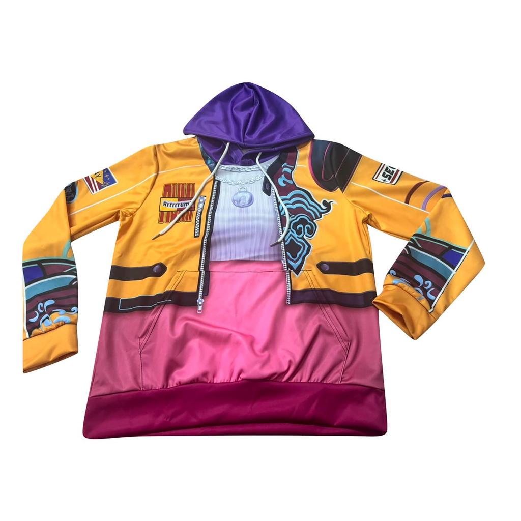 Korejská dívčí skupina K-POP Hunting Dívčí skupina Cos Oblečení Svetr Bunda Kostým