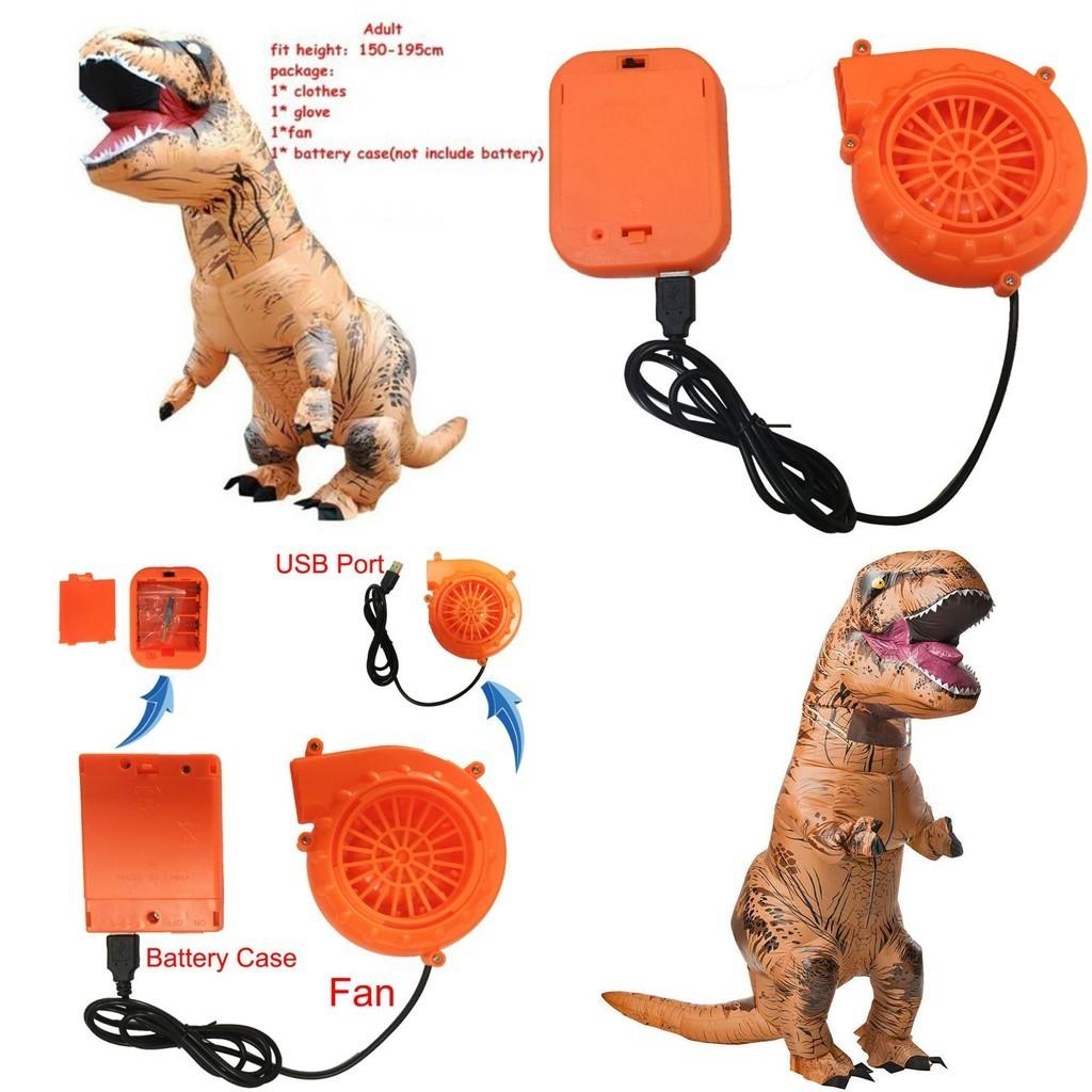 Eye-catching Adult T-rex Inflatable Dinosaur Costume Perfect For Halloween Celebrations