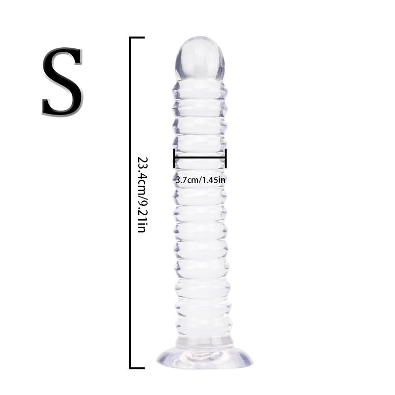 MoDi Big Clear Dildo Suction Cup Huge Transparent Penis Dick Anal Product Sex Toys For Woman Adult