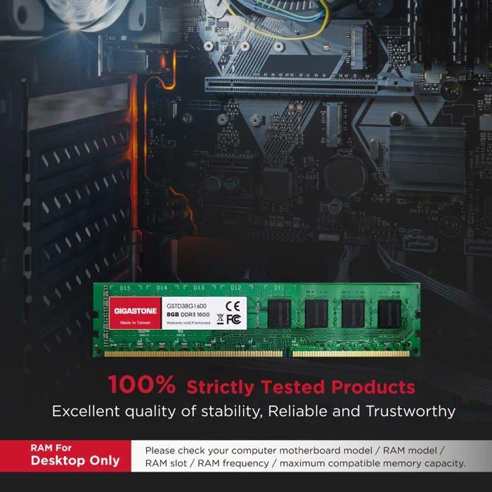 RAM Memory - Gigastone - Ddr3 - 32gb - 1600 Mhz - Non Ecc