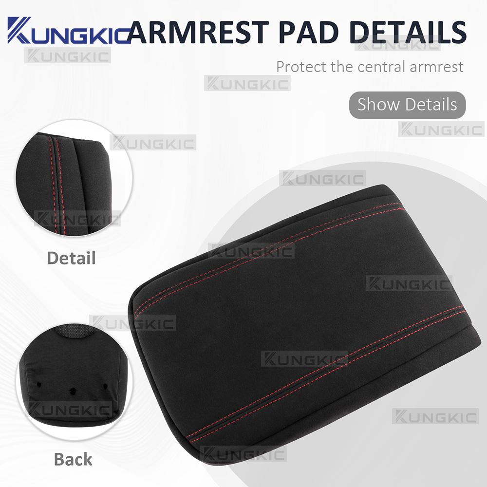 Car Armrest Box Cover For Hyundai Tucson NX4 2025 2026 Central Control Armrest Container Pad Auto Tucson 2025 Accessories