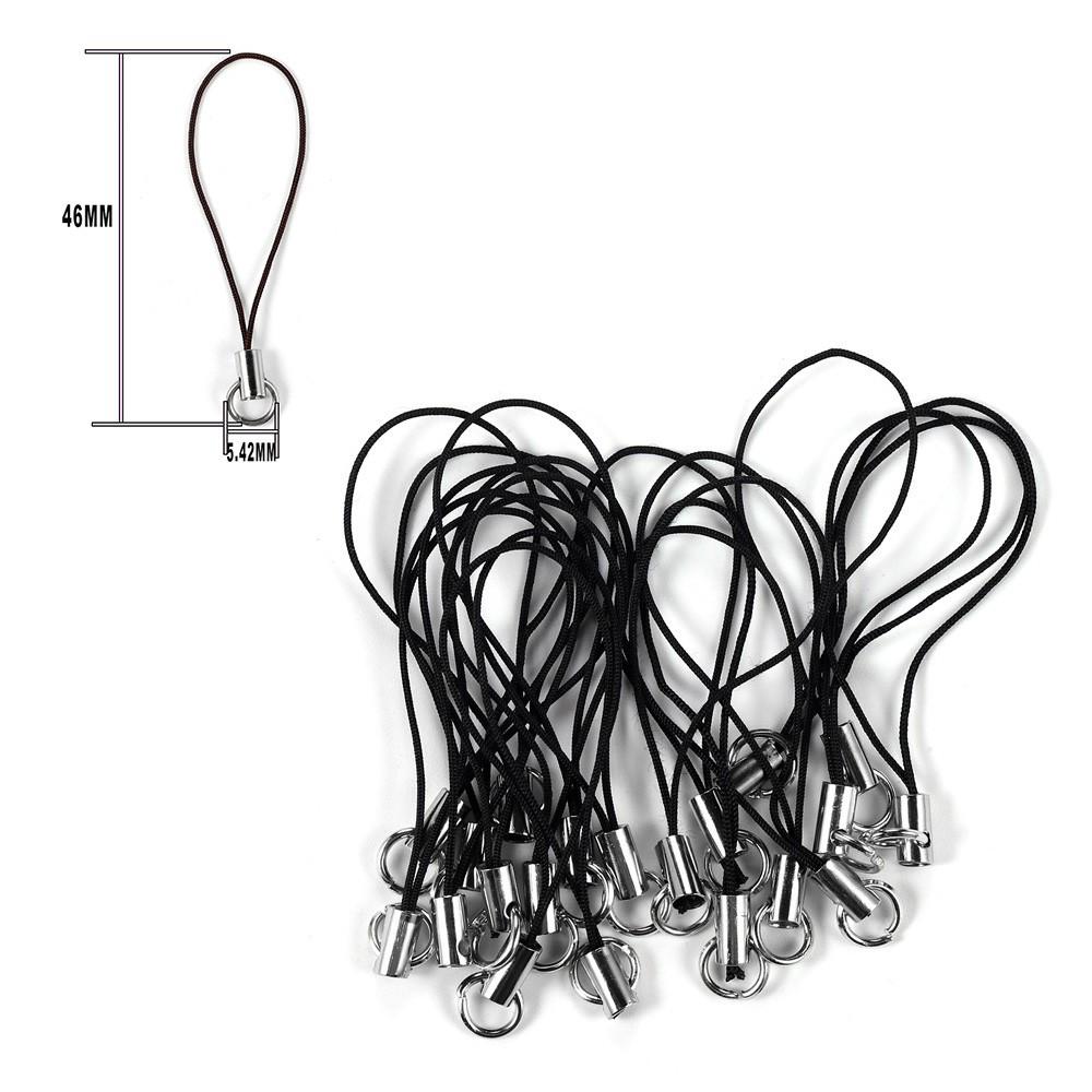 Legering Telefoonkoord Poppenhanger - DIY Handgemaakt Sieradenaccessoire