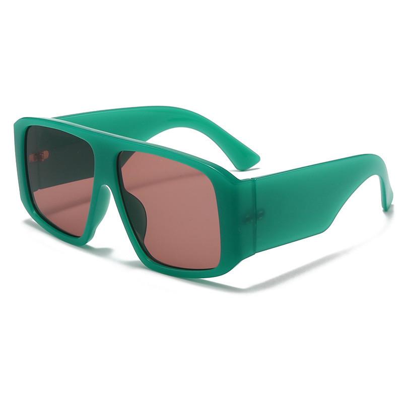

Summer 2025 Fashion Square Frame Sunglasses With Uv400 For Outdoor Sports And Parties GreenFramePinkLens