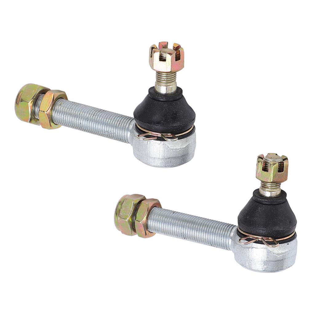 1 Pair 12mm 16mm Left Right Bolt Tie Rod End Ball Joiner for 150cc 250cc Quad Dirt Bike ATV Go Kart