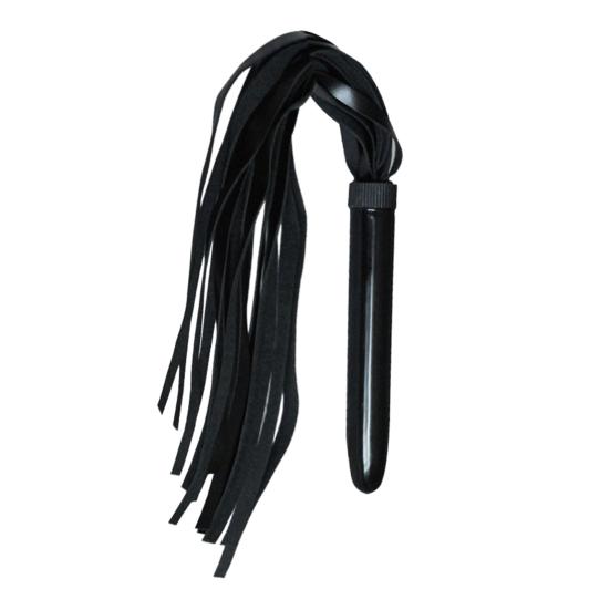 Faux Leather Spanking Fetish Whip Toys for Sensation Flogger Sex Play Ergonomic Non-Slip Handle BDSM Whip