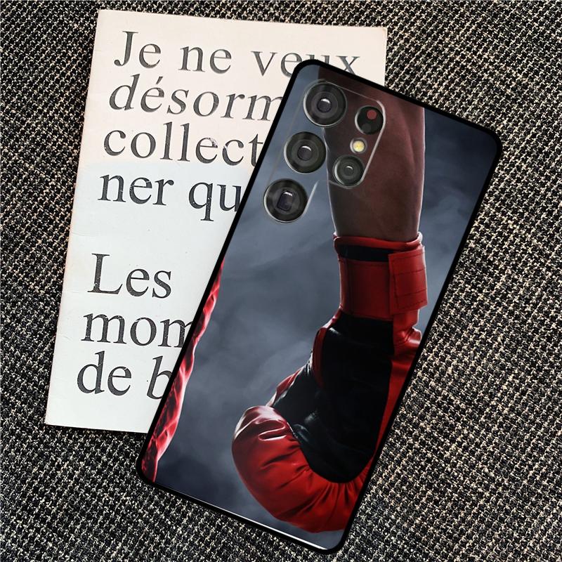 I Love Boxing Case For Samsung Galaxy S25 Ultra S20 S21 S22 S23 S24 Ultra S9 S10 Plus S25 FE Back Cover