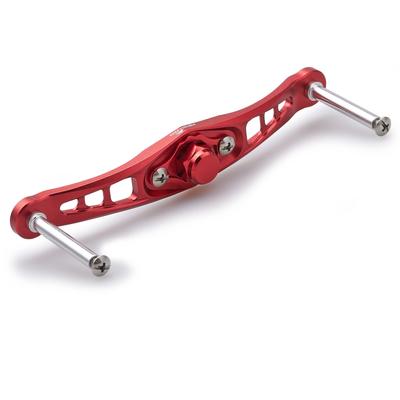 HEIGHTEN Baitcasting Reel Handle for and Abu Garcia Wing Series Baitcasting Reels 120/92mm (without Knob) Shimano, Daiwa, (92mm - Red) (321)
