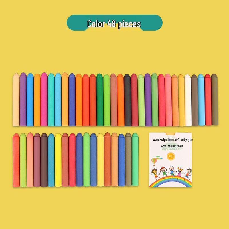 Dust-Free Colorful Chalk for Children's Blackboard