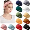 Elastische Antislip Yoga & Fitness Hoofdband - Snoep Effen Kleuren.