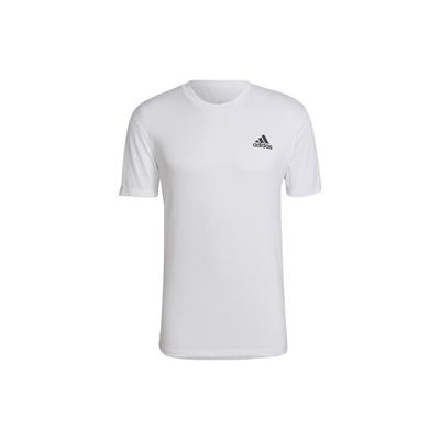 Logo Print Gym T-Shirt Men Tops White HT9053
