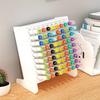 45/81hole 1pc Large capacity marker pen oblique plug good quality storage rack,multi-function storage color pen Awesome base rack.