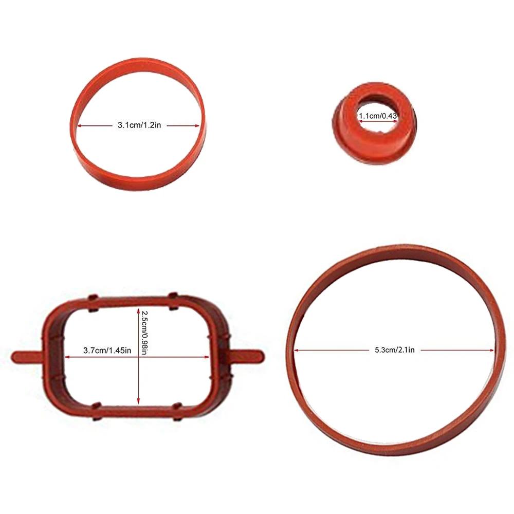 20Pcs Intake Inlet Manifold Gasket Seal Kit for BMW M47 M57 E46 E53 E60 E63 E65 E87 E90 E91 Car Parts Accessories