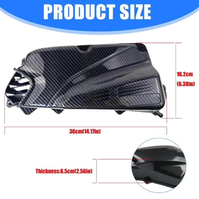 Upgraded Motorcycle Air Filter Cover Dust Sand Cover Air Filter Guard Cover Air Cleaner Protector For Lead125
