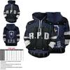 Comfortable Resident Evil Hoodies Leon Scott Kennedy 3d Printed Pullover Cosplay Jacket Coat For All Seasons
