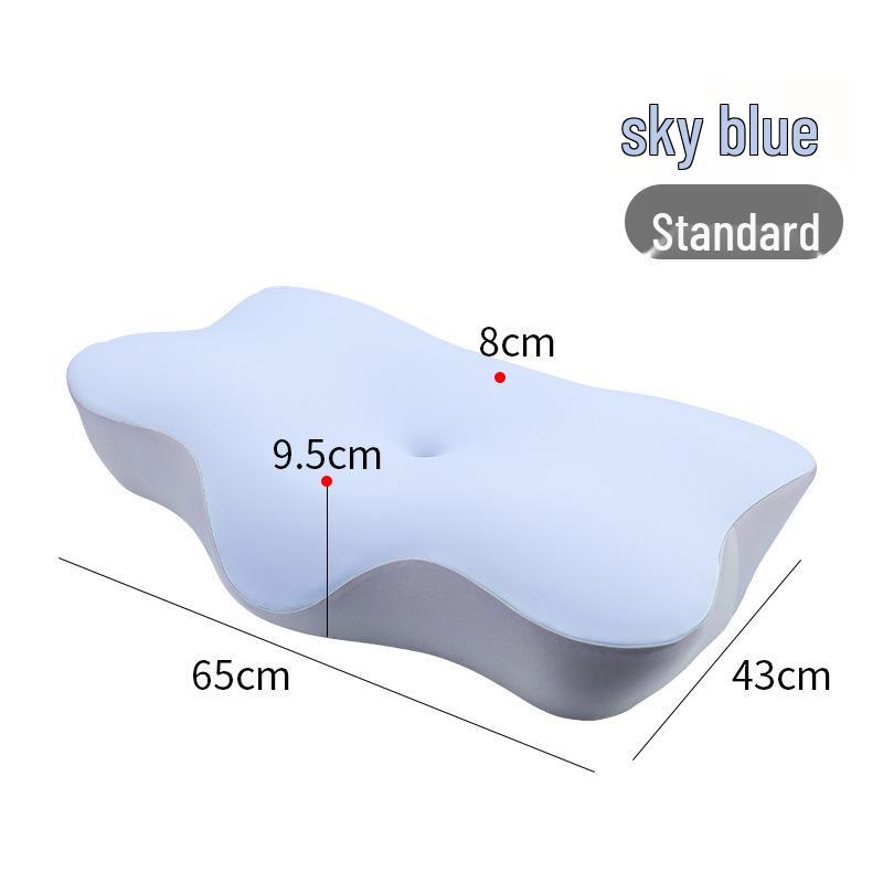 Memory Foam Neck Protection Pillow - Supports Sleep, Non-Collapsing, for Side Sleepers
