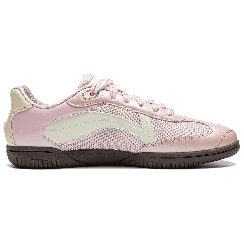 Li Ning Table Tennis Collection Abrasion Resistant Breathable Casual Scenario Low top Table Tennis Shoes Women's Pink AZGW306-6