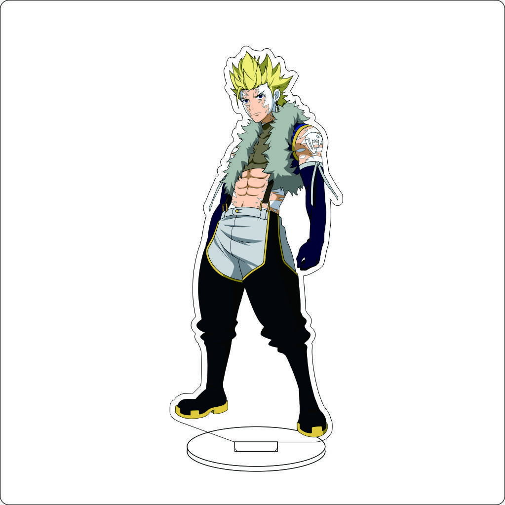 16CM Anime FAIRY TAIL Acrylic Stand Ornaments Jellal Fernandes Gray Fullbuster Mirajane·Strauss Figure Stand Halloween Gifts