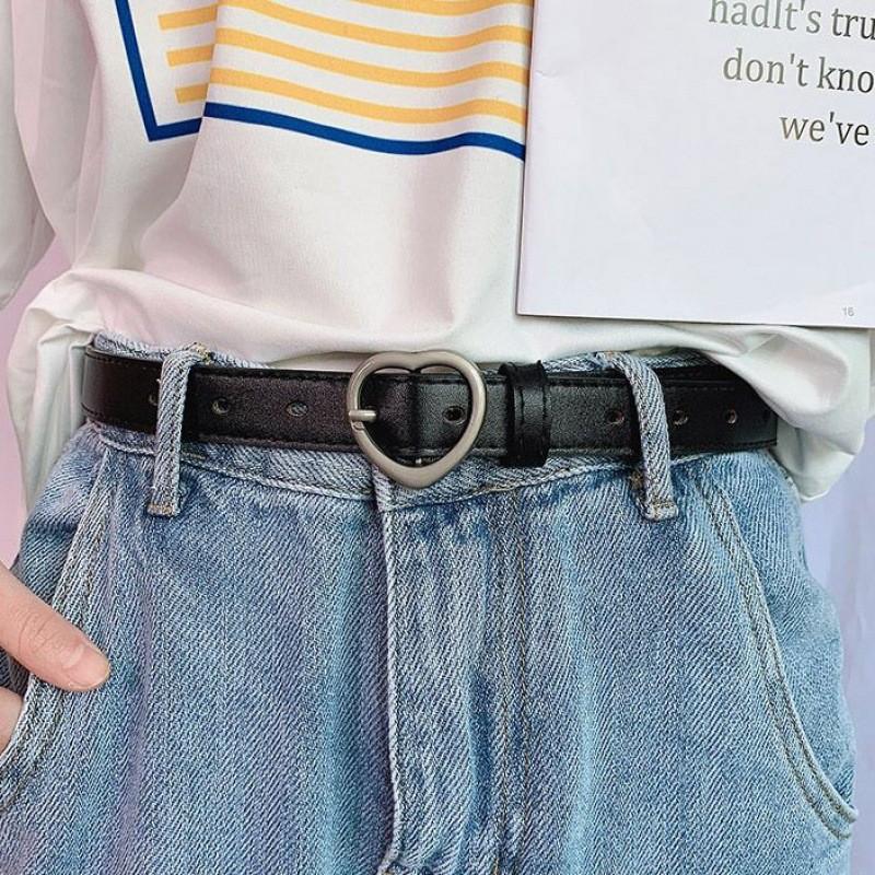 Contemporary Black Womens Pants With Stylish Buckle And Belt For Chic Effortless