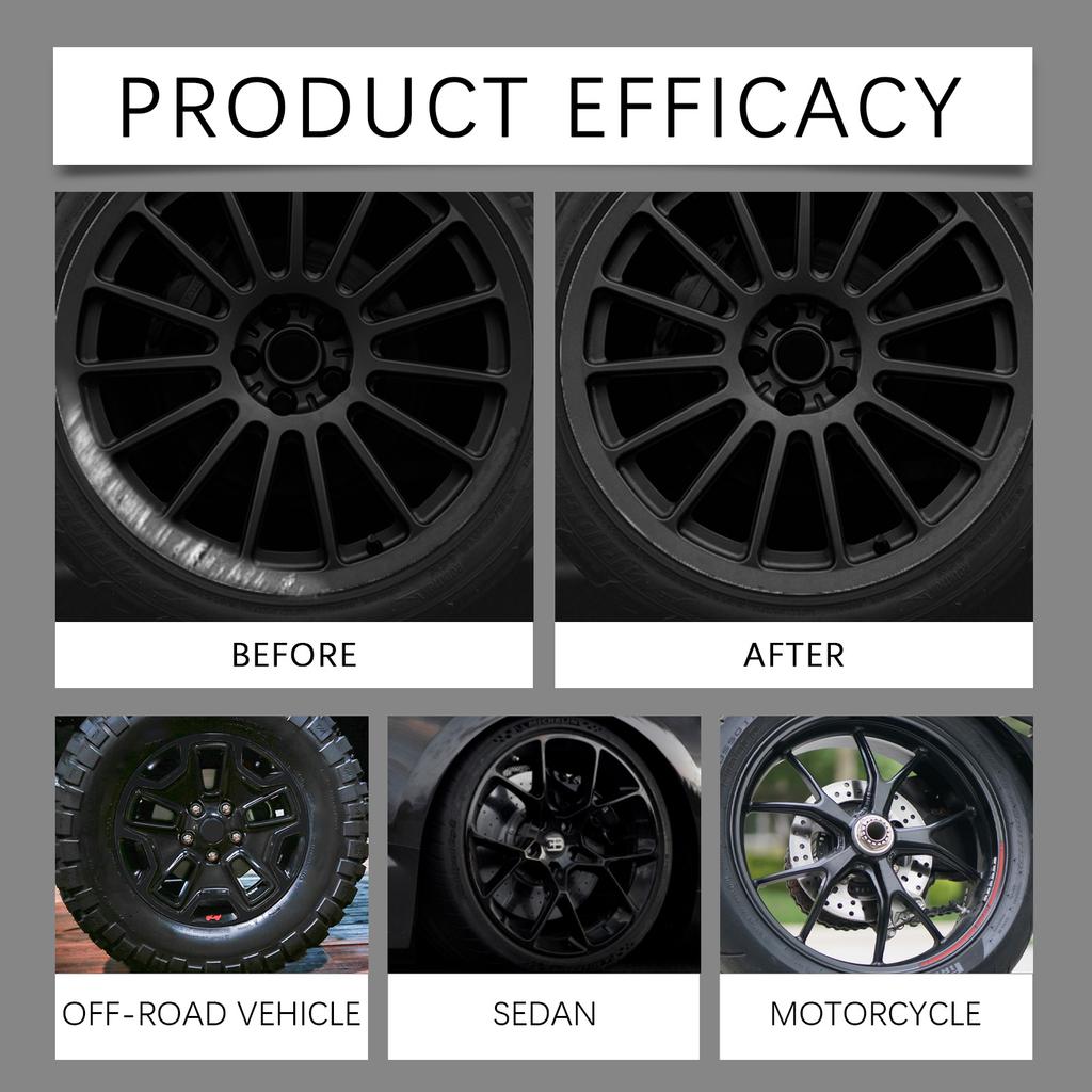 Black Car Wheel Scratch Repair Pen Car Paint Scratch Dirt Removal Repair And Touch Up Pen