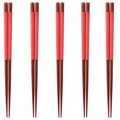 Glückliches Set von Made in PID4456 J-kitchens Essstäbchen, 5, Material Holz, Essstäbchen, Japan,